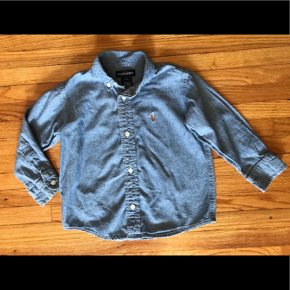 Boys Vintage Ralph Lauren Shirt 18-24 months